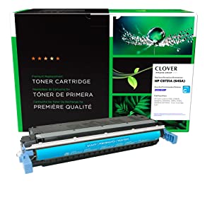 Clover imaging group Clover Remanufactured Toner Cartridge Replacement for HP C9731A (HP 645A) | Cyan Cyan 12,000