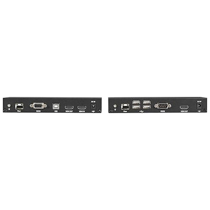 KVM Extender KIT Over Fiber - 4K, Single-Head, HDMI, USB 2.0, Serial, Audio, LOC