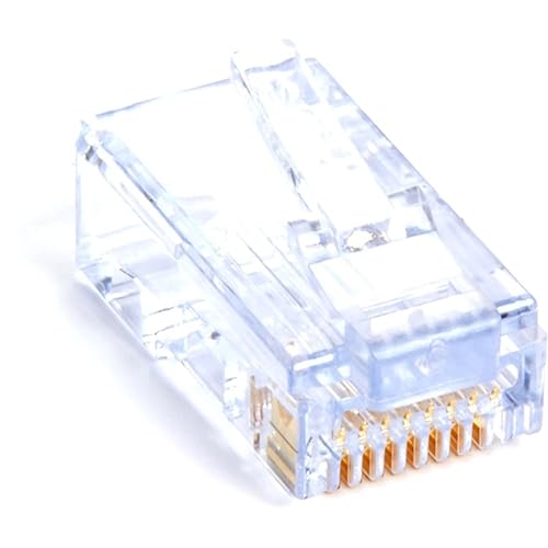 Black Box Corp CAT5e EZ-RJ45 Modular Plugs, 100-Pack C5EEZUP-100PAK