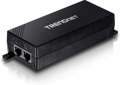 TRENDnet Gigabit Power Over Ethernet Plus Injector, Converts Non-Poe Gigabit To Poe+ Or PoE Gigabit, Supplies PoE (15.4W) Or PoE+ (30W) Power Network Distances Up To 100M (328 ft.), Black, TPE-115GI