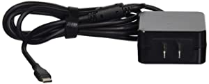 BATTERY TECHNOLOGY 45WUSB-C-BTI 45W USB Type C Wall Mount AC Adapter, Black