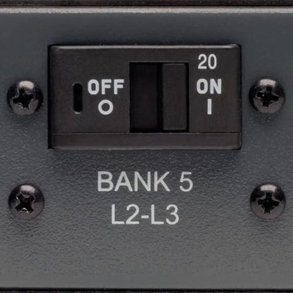 Tripp Lite PDU 3-Phase Monitored 6 C13 12 C19 208V 50A 14.4kW 0URM TAA