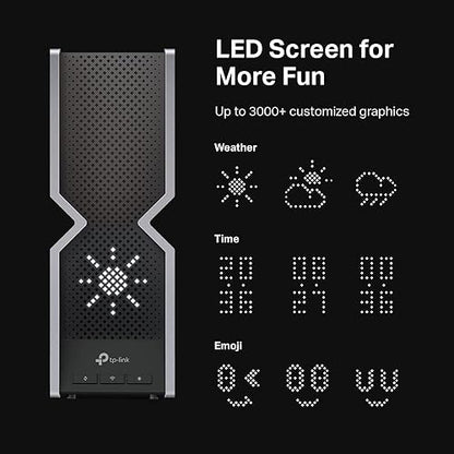 TP-Link Tri-Band BE19000 WiFi 7 Router (Archer BE800) - 12-Stream 19 Gbps, 2 × 10G + 4 × 2.5G Ports, LED Screen, 8 High-Performance Antennas, VPN, Easy Mesh, 4×4 MU-MIMO, HomeShield, Private IoT Wi-Fi 7 | BE19000, 2 × 10G + 4 × 2.5G Ports