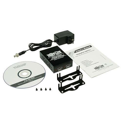 Tripp Lite 2-Port DisplayPort 1.2 to HDMI Multi-Stream Transport (MST) Hub, 3840x2160 4K x 2K @ 24/30Hz (B156-002-HDMI)