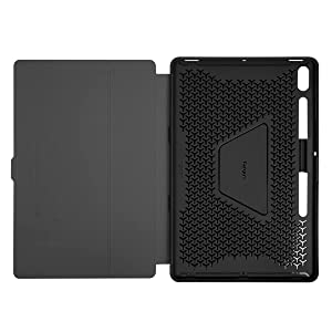 Targus Click-in THZ904GL Carrying Case (Flip) for 12.4" Samsung Galaxy Tab S7+, Galaxy Tab S7+ Lite Tablet - Black