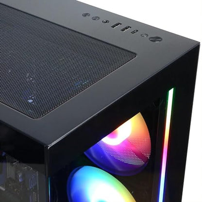 CyberPowerPC Gamer Supreme Liquid Cool Gaming PC, AMD Ryzen 7 7800X3D 4.2GHz, GeForce RTX 4070 Ti Super 16GB, 32GB DDR5, 2TB PCIe Gen4 SSD, WiFi Ready & Windows 11 Home (SLC8480A2)