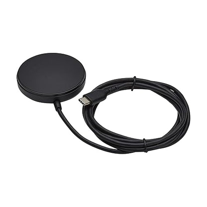 Eaton Tripp Lite Series Wireless Charger Pad, 10W Magnetic Phone Charging Pad, QI-Enabled Phone Compatible for iPhone & Android, 5ft Cable, Black, 1-Year Warranty (U280M-005-10-BK) Charging Pad Black