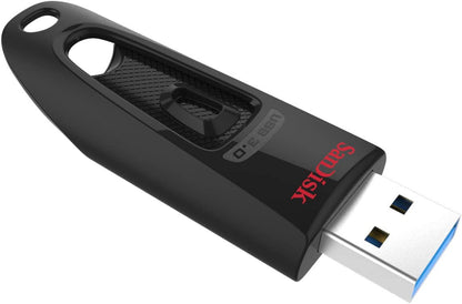 SanDisk 256GB Ultra USB 3.0 Flash Drive - SDCZ48-256G-U46 Black 256GB Old Generation