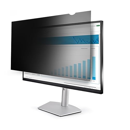 StarTech.com 25-inch 16:9 Computer Monitor Privacy Screen, Anti-Glare Privacy Filter, Monitor Screen Protector, +/- 30 Deg 25" - 16:9 Aspect Ratio