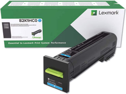 Lexmark 82K1HC0 Unison Toner Cartridge, Cyan