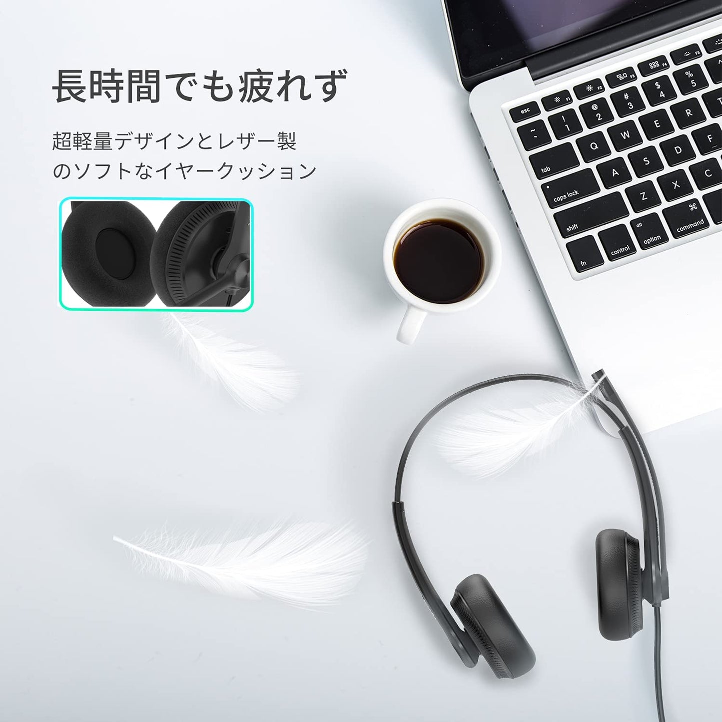 Yealink Bluetooth Headset with Microphone for PC USB Computer Headset Telephone Headset Teams Certified UH38 UH36 with Noise-Canceling with Mic Stereo (UH34 Dual Lite Teams, Black) Lite-USB-A Dual