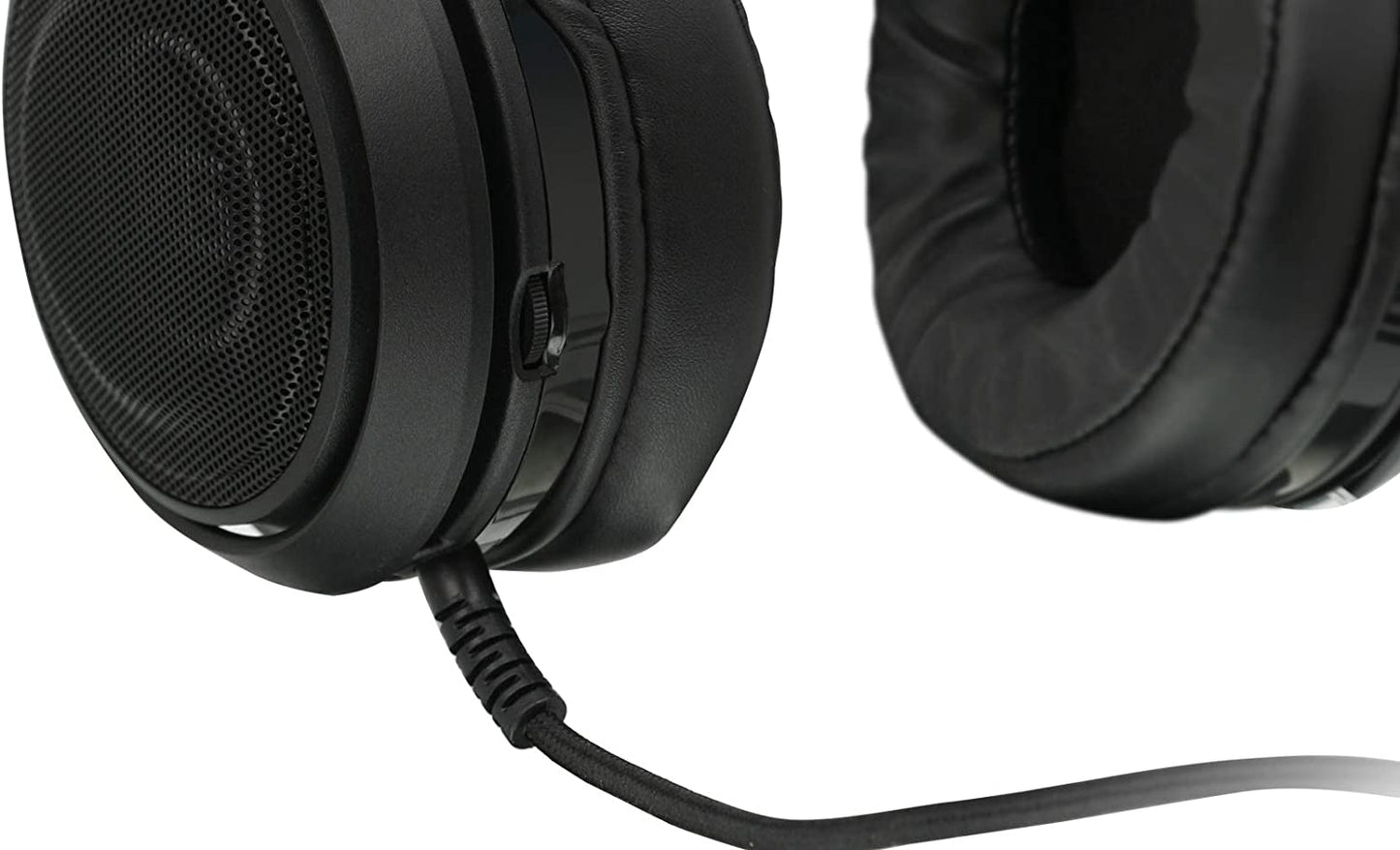 IOGEAR Kaliber NUKLEUS Gaming Headset - Xbox One S/Xbox One - PS4 - PC/Mac &amp; Mobile Devices - 50mm Drivers - Built-in Volume Control - 3.5mm 4-Pole Stereo Plug - Includes Y Adapter for PCs - GHG601