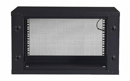 APC NetShelter 6U Wallmount Rack Enclosure Server Cabinet, AR106, Unassembled