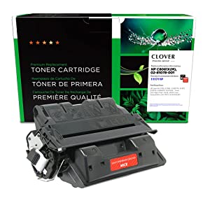 Clover imaging group Clover Remanufactured MICR Toner Cartridge for HP 61X C8061X(M), 02-81078-001 | Black