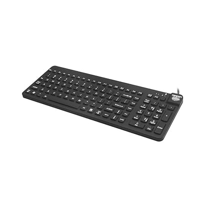 Man & Machine Reallycool Low Profile Keyboard-Black