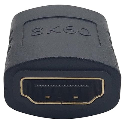 Tripp Lite HDMI Coupler Cable Extender, Female to Female Ports, No-Loss in Video Quality (8K @ 60Hz Video [4:4:4] High Dynamic Range), Gold-Plated Connectors, (P164-000-8K6)