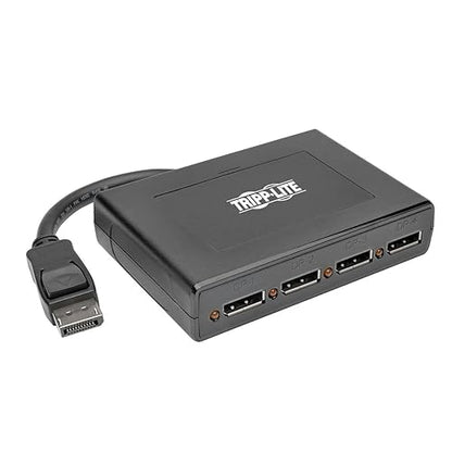 Tripp Lite B156-004-V2 4-Port DisplayPort Multi Stream Transport MST Hub, DP 1.2 to DP, UHD 4Kx2K