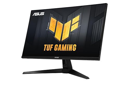 ASUS TUF Gaming 27” 1440P Gaming Monitor (VG27AQM1A) - QHD (2560 x 1440), 260Hz, 1ms, Fast IPS, Extreme Low Motion Blur Sync, Freesync Premium, G-SYNC Compatible, DisplayHDR400, 3 year warranty