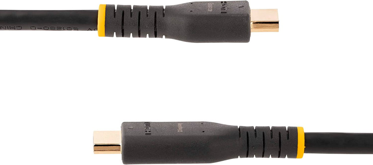 StarTech.com 30ft Active HDMI Cable w/Ethernet - HDMI 2.0 4K 60Hz UHD - Rugged HDMI Cord w/Aramid Fiber - Durable High Speed HDMI Cable - Heavy-Duty HDMI 2.0 Cable (RH2A-10M-HDMI-CABLE)