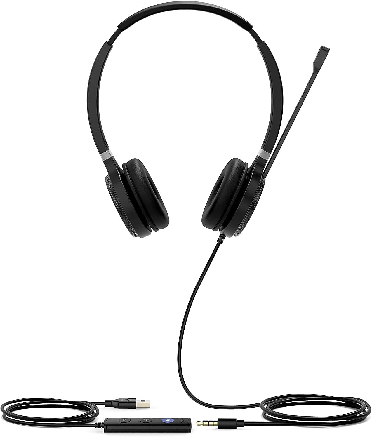 Huawei usa HWUSA UH36 Dual USB-A and 3.5MM Headset for PC
