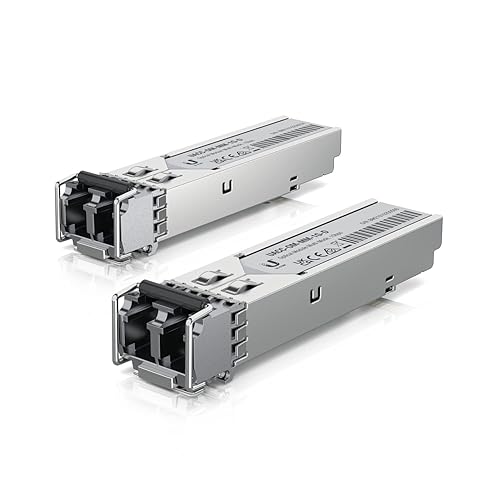 Ubiquiti U Fiber 1 Gbps Multi-Mode Optical Fiber Transceiver Module, 20 Pack (10 Pairs), UACC-OM-MM-1G-D-20