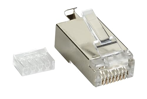 Black Box CAT6 Shielded Modular Plug - 50-Pack