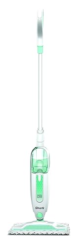 Shark S1000C Steam Mop, White/Seafoam Blue (Canadian Version), 12.68 fl oz
