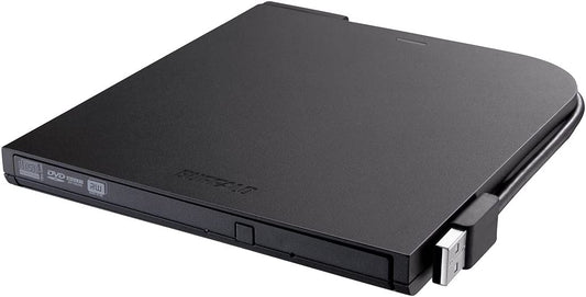 BUFFALO 8X Portable DVD Writer with M-DISC Support (DVSM-PT58U2VB)