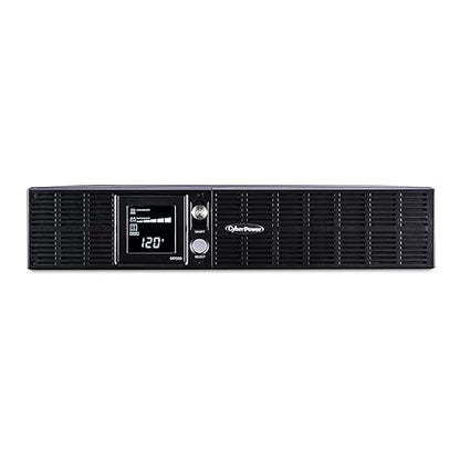 CyberPower OR1500LCDRT2U Smart App LCD UPS System, 1500VA/900W, 8 Outlets, AVR, 2U Rack/Tower