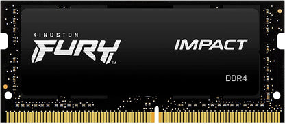 Kingston FURY Impact CL20 1.2V Unbuffered SODIMM KF432S20IB/8 DDR4 3200MHz 8GB Laptop Memory Single Module 3200MHz 8 GB