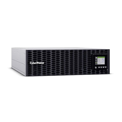 CyberPower OL6KRTHDL High-Density Smart App Online Sinewave UPS Battery Backup and Surge Protector with Long Run Time, Double Conversion Topology, 6000VA/6000W, 4 Outlets, 3U, Pre-Installed RMCARD205