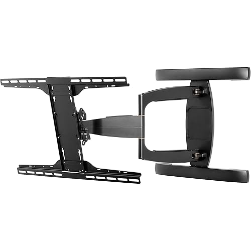 Peerless-AV SmartMount SA761PU Wall Mount for Flat Panel Display, Display - Semi-gloss Black - TAA Compliant - 1 Display(s) Supported - 43" to 75" Screen Support - 150 lb Load Capacity - 600 x 400, 200 x 100 - VESA Mount Compatible - 1