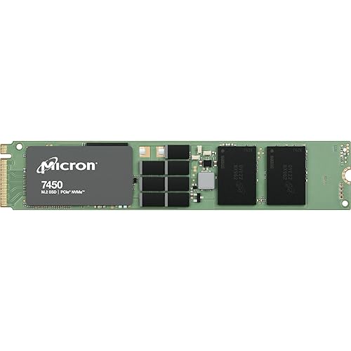 Micron 7450 PRO 3.84 TB Solid State Drive - M.2 22110 Internal - PCI Express NVMe [PCI Express NVMe 4.0 x4] - Read Intensive - TAA Compliant