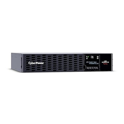CyberPower PR3000RTXL2UC Smart App Sinewave UPS System, 3000VA/3000W, 9 Outlets, 2U Rack/Tower, Built-in Cloud Monitoring, EBM Option Expandable 3000VA