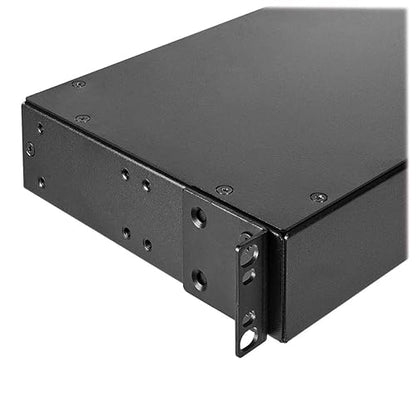 TRIPP LITE PDU Metered 8 C13 2 C19 3.2/3.8kW 208/240V L6-20P 6ft Cord 1URM (PDUMH20HVL66), Black