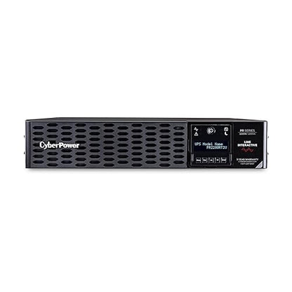 CyberPower PR2200RT2U Smart App Sinewave UPS System, 2200VA/2200W, 8 Outlets, 2U Rack/Tower, AVR