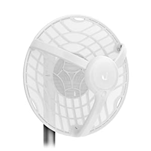 Ubiquiti networks Ubiquiti airMAX AC GigaBeam Long-Range Access Point, 60-GHz/5-GHz Radio with 1+ Gbps Throughput and a 2-km Range, Point to Point WiFi Bridge - White