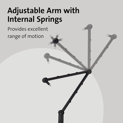 Kensington A1020 Boom Arm for Microphones, Webcams, and Lighting Systems (K87652WW)