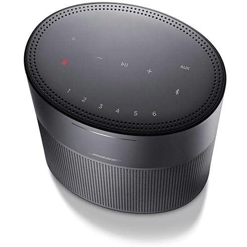 Bose Home Speaker 300: Bluetooth Smart Speaker with Amazon Alexa Built-in, Black