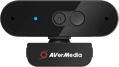 AVerMedia PW310P Webcam - Full 1080p 30fps HD Camera with Autofocus and Dual Stereo Microphones, Work from Home, Remote Learning. 1080p 30fps Auto focus