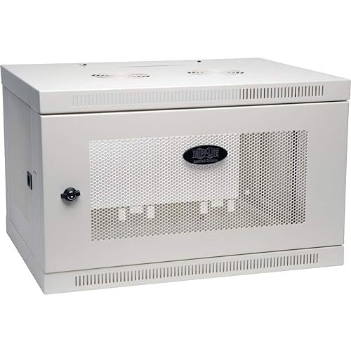 Tripp Lite 6U Wall Mount Rack Enclosure Cabinet, White SRW6UW