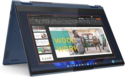 Lenovo ThinkBook 14s Yoga G2 IAP 21DM0015US 14" Touchscreen Notebook - Full HD - 1920 x 1080 - Intel Core i5 12th Gen i5-1235U 3.30 GHz - 16 GB Total RAM - 256 GB SSD - Mineral Gray - Windows 11