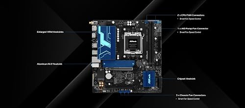 ASRock Placa Base B850M-X WiFi B850 AM5 Micro ATX WiFi R2.0 PCIe 4.0