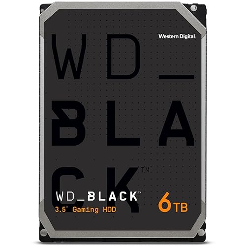 Western Digital 6TB 3.5 Gaming Black - Hard Drive
