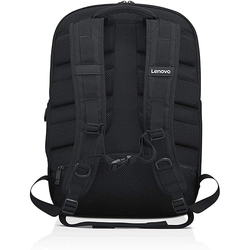 Lenovo Legion 17 Armored Backpack II, Gaming Laptop Bag, Double-Layered Protection, Dedicated Storage Pockets, GX40V10007, Black