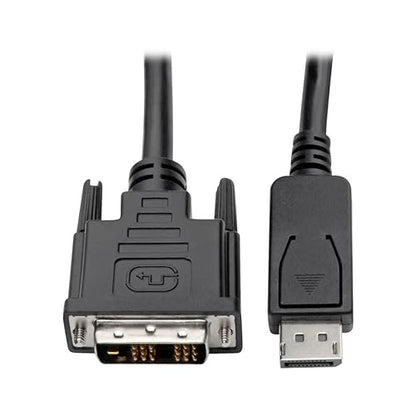 Tripp Lite DisplayPort to DVI-D Adapter Converter Cable DP with Latches, M/M 1080p at 60Hz 15ft 15'