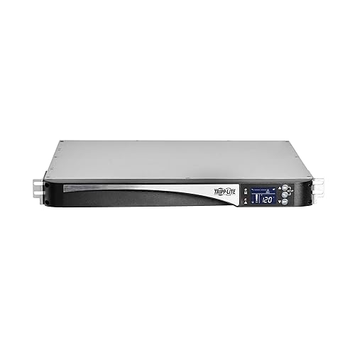 Tripp Lite 1000VA 770W 120V Line-Interactive UPS - 5 NEMA 5-15R Outlets, AVR, Network Card Option, USB, DB9, 1U Rack/Tower