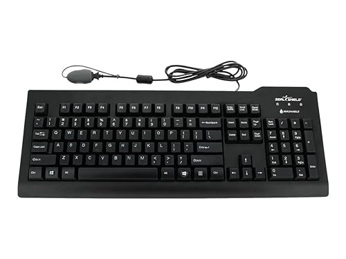 Seal Shield Silver Seal Medical Grade Keyboard SSKSV207L
