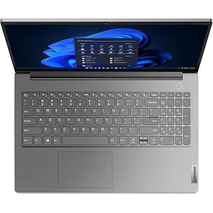 Lenovo ThinkBook 15 G4 15.6" Full HD Notebook Computer, AMD Ryzen 7 5825U, 16GB RAM, 512GB SSD, Windows 11 Pro, Mineral Grey
