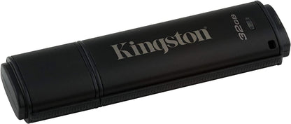 Kingston Digital 32GB USB 3.0 DT4000 G2 256 AES FIPS 140-2 Level 3 Encrypted (DT4000G2DM/32GB)